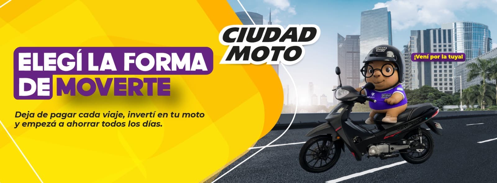 Elegí la moto que te mueve