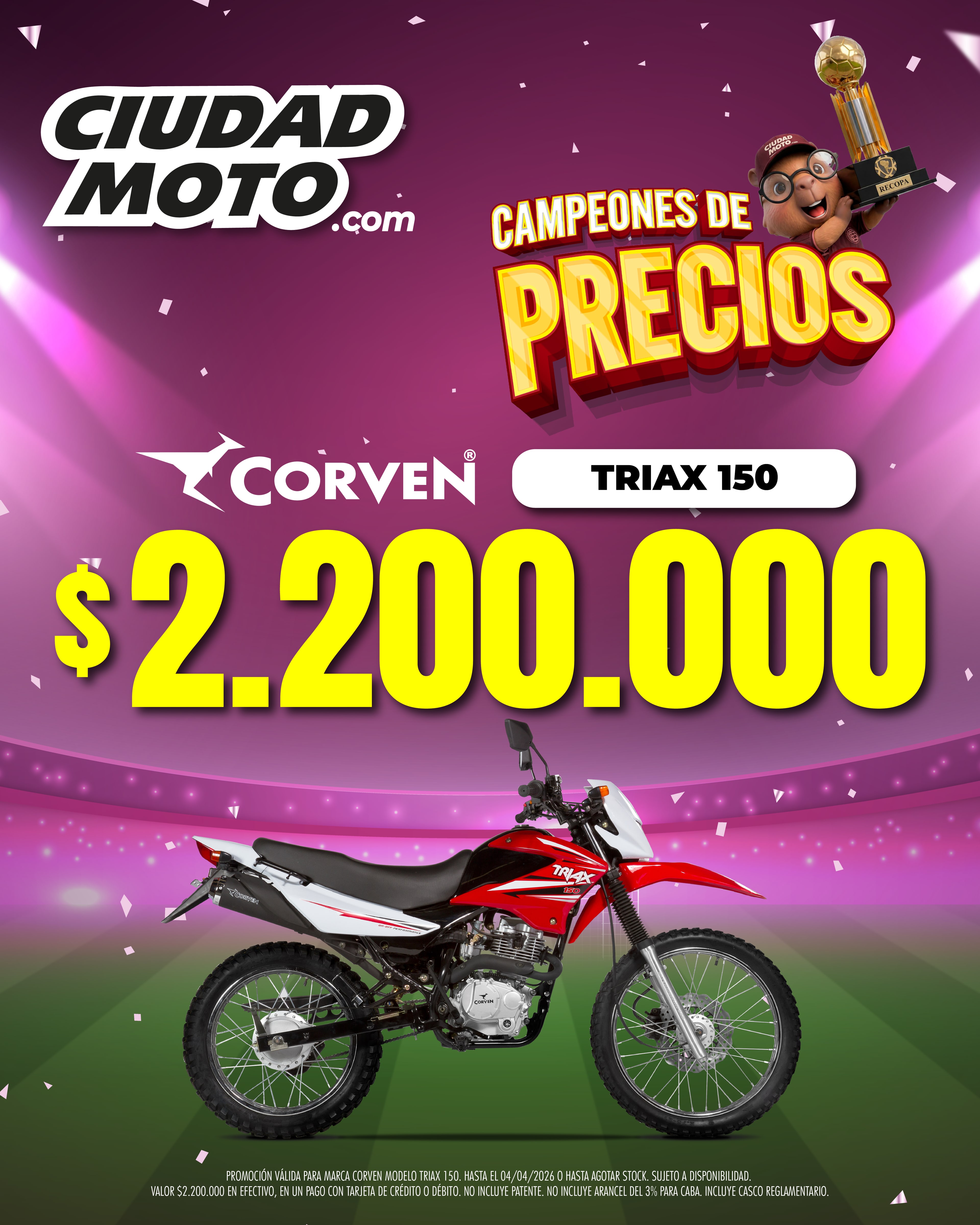 CORVEN TRIAX 150