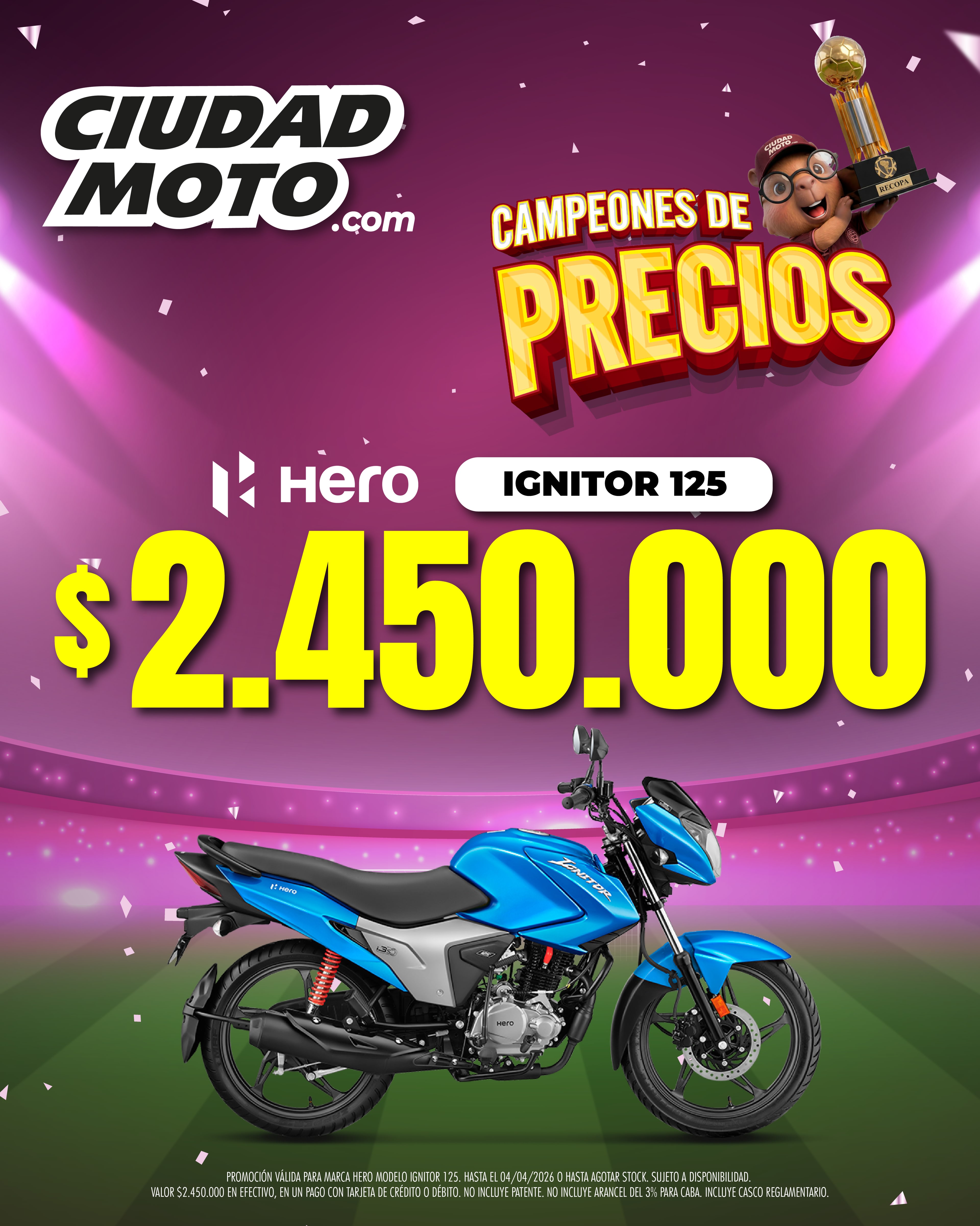 HERO IGNITOR 125