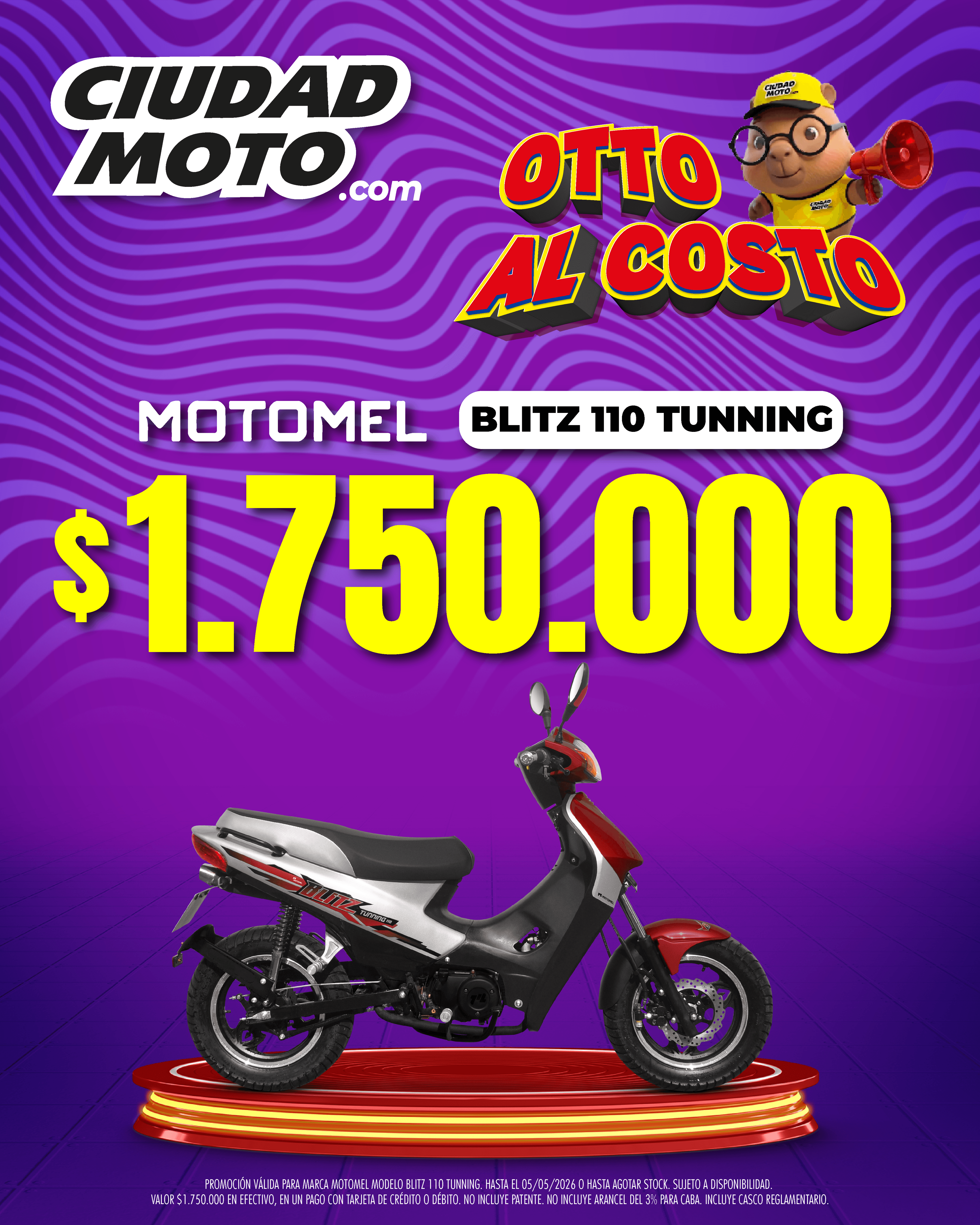 Motomel BLITZ 110 TUNNING