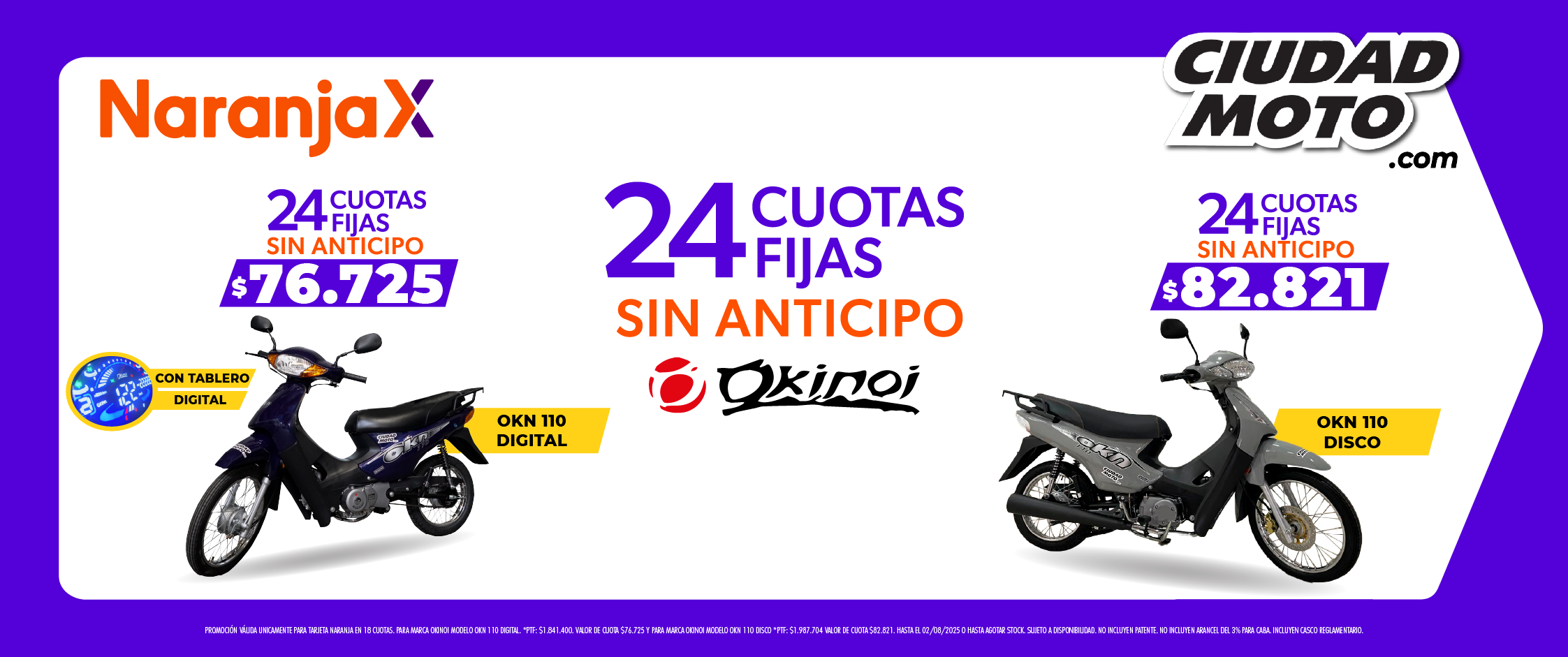 24 CUOTAS NARANJA