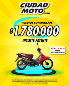 3- smash Automatica 110 Gilera