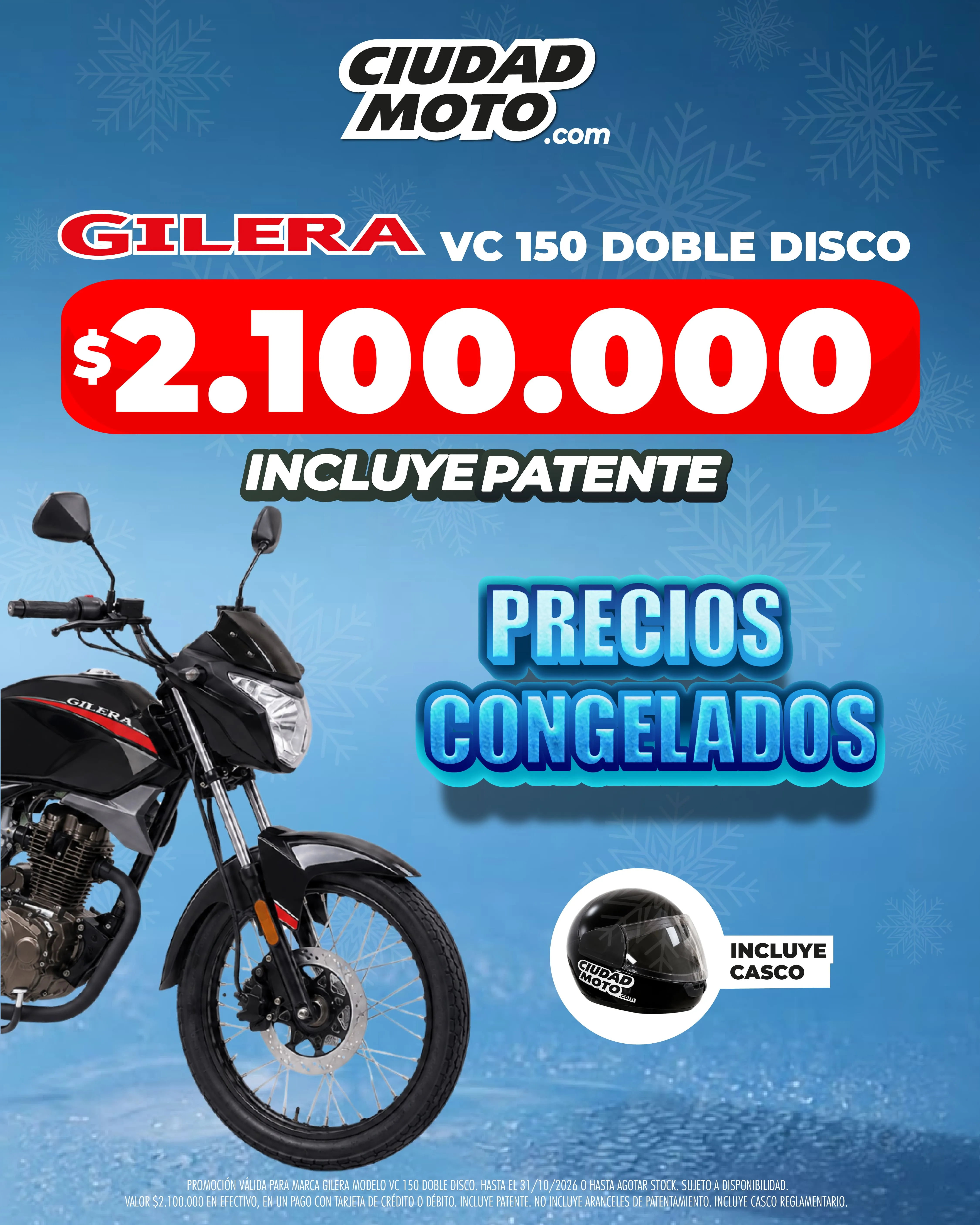 VC 150 DOBLE DISCO