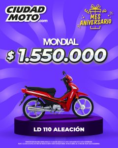 14- MONDIAL LD 110 ALEACIÓN