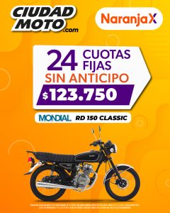 14- MONDIAL RD 150 CLASSIC