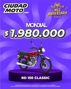 15- MONDIAL RD 150 CLASIC