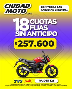 22- TVS RAIDER 125