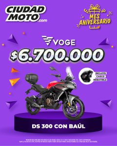 33- VOGE DS 300 CON BAUL