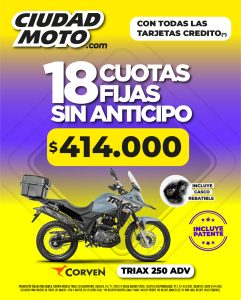 6- CORVEN TRIAX 250 ADVENTURE